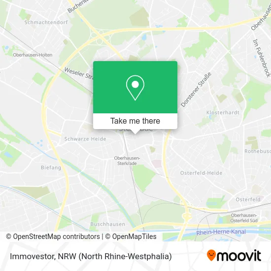 Карта Immovestor