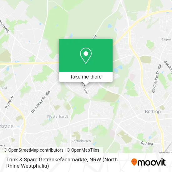 Карта Trink & Spare Getränkefachmärkte