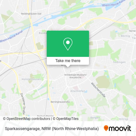 Карта Sparkassengarage
