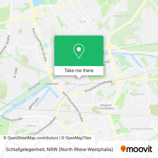 Карта Schlafgelegenheit