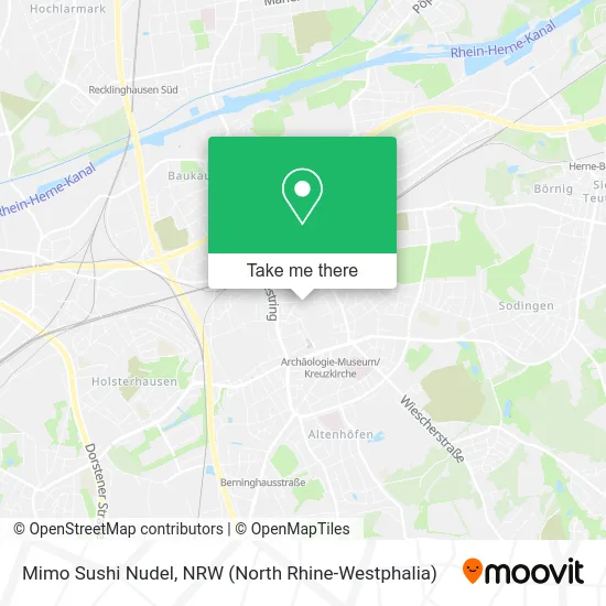 Карта Mimo Sushi Nudel