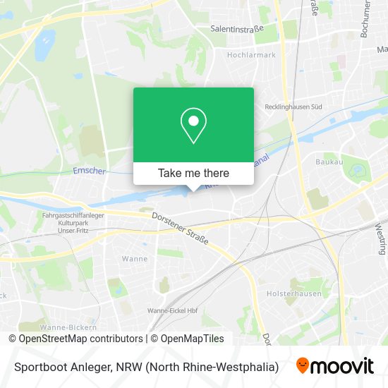 Карта Sportboot Anleger