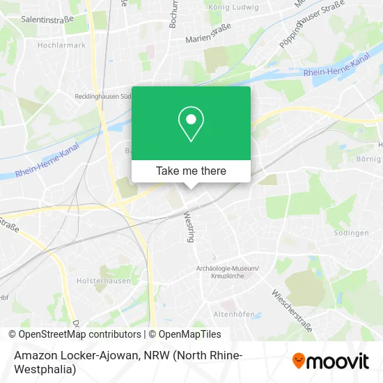 Карта Amazon Locker-Ajowan