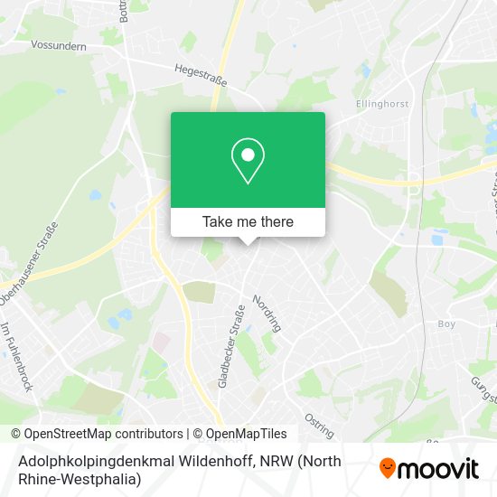 Карта Adolphkolpingdenkmal Wildenhoff
