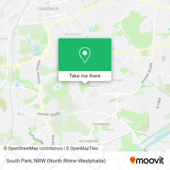South Park map