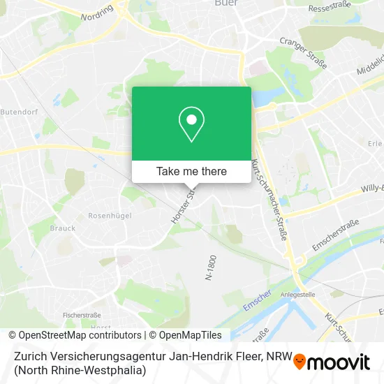 Карта Zurich Versicherungsagentur Jan-Hendrik Fleer