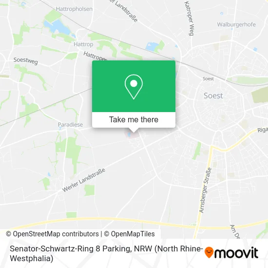 Карта Senator-Schwartz-Ring 8 Parking