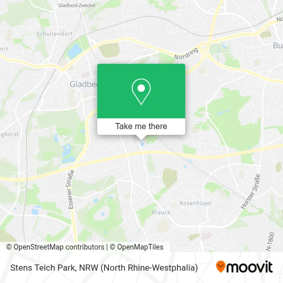 Stens Teich Park map