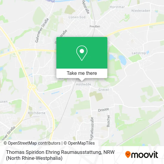 Карта Thomas Spiridon Ehring Raumausstattung