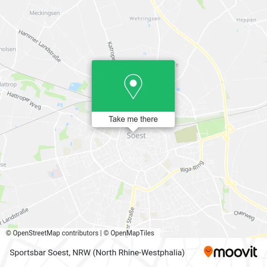 Карта Sportsbar Soest
