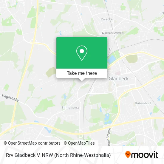 Rrv Gladbeck V map