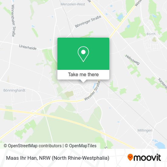 Карта Maas Ihr Han