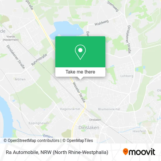 Ra Automobile map