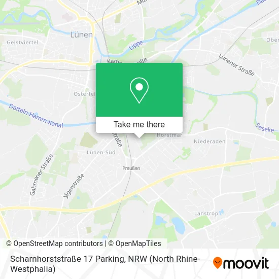 Карта Scharnhorststraße 17 Parking