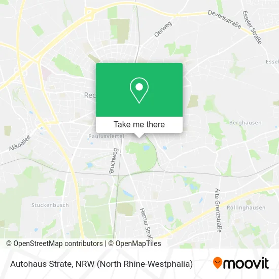 Карта Autohaus Strate
