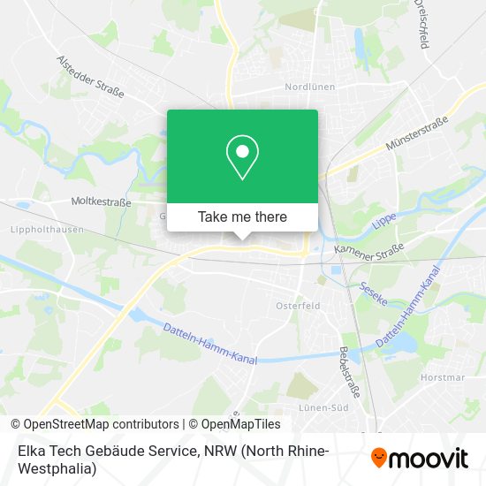 Карта Elka Tech Gebäude Service