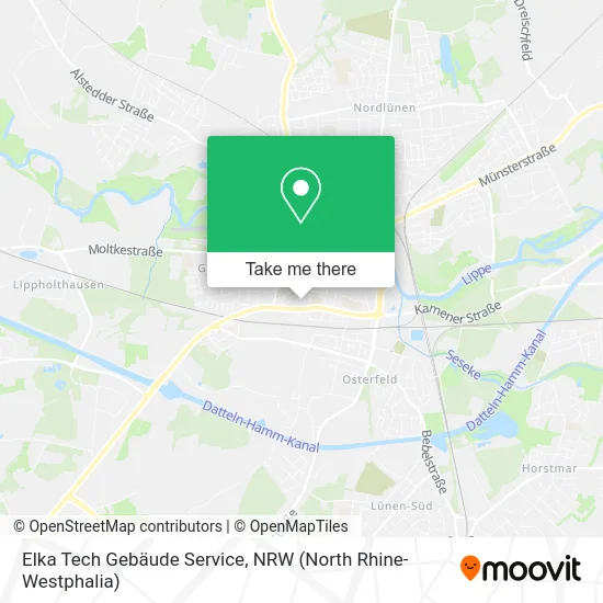 Карта Elka Tech Gebäude Service