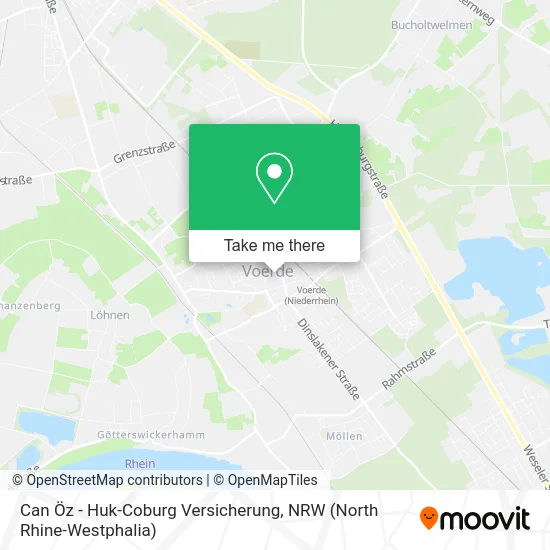 Карта Can Öz - Huk-Coburg Versicherung
