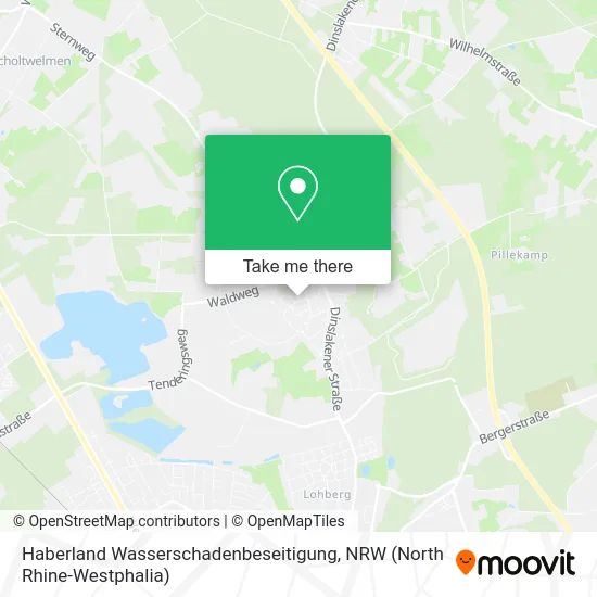 Карта Haberland Wasserschadenbeseitigung