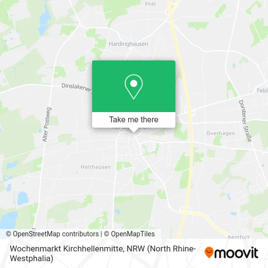 Карта Wochenmarkt Kirchhellenmitte