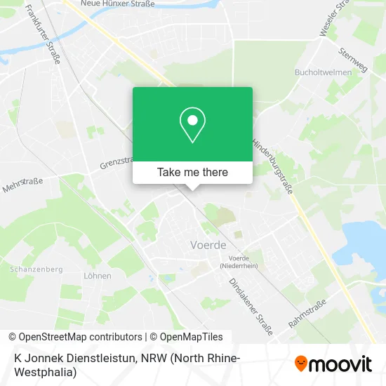 Карта K Jonnek Dienstleistun