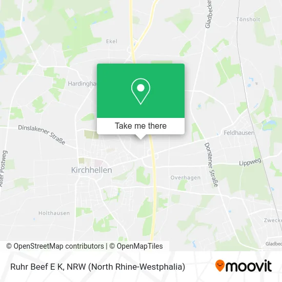 Карта Ruhr Beef E K