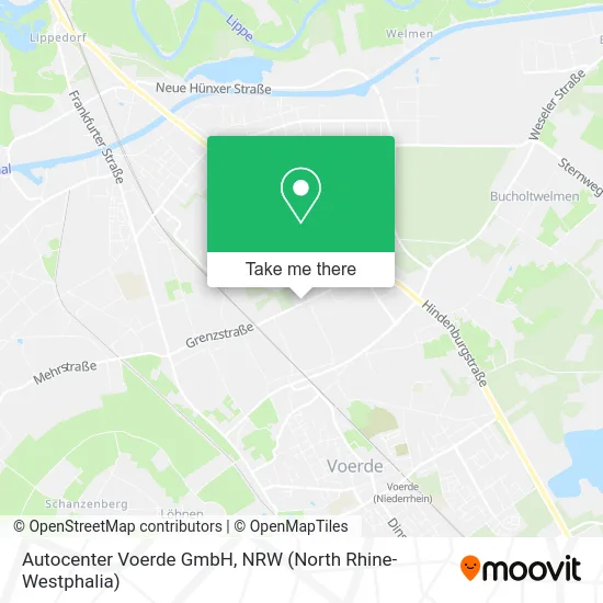 Карта Autocenter Voerde GmbH