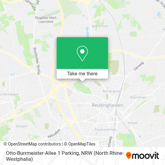 Карта Otto-Burrmeister-Allee 1 Parking