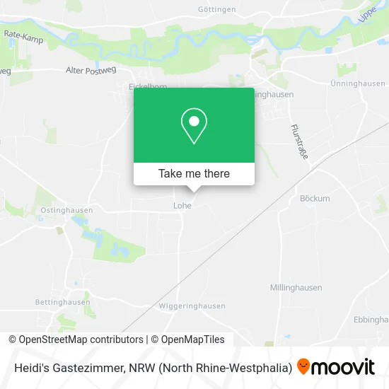 Heidi's Gastezimmer map