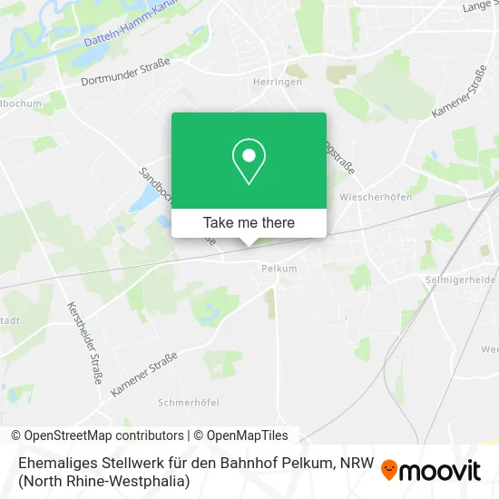 Карта Ehemaliges Stellwerk für den Bahnhof Pelkum