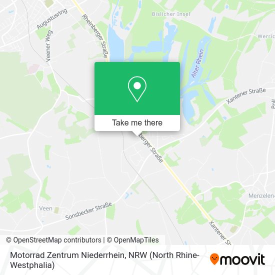 Карта Motorrad Zentrum Niederrhein