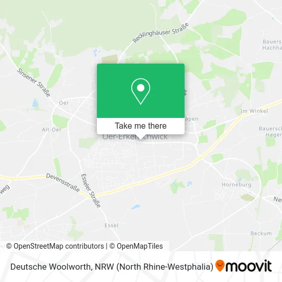 Карта Deutsche Woolworth