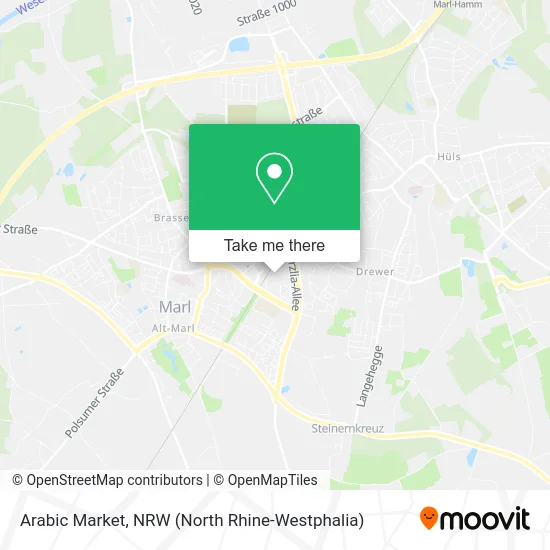 Arabic Market map