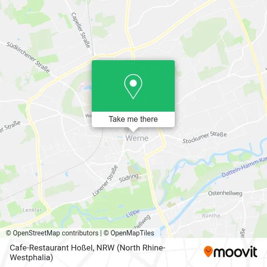 Cafe-Restaurant Hoßel map