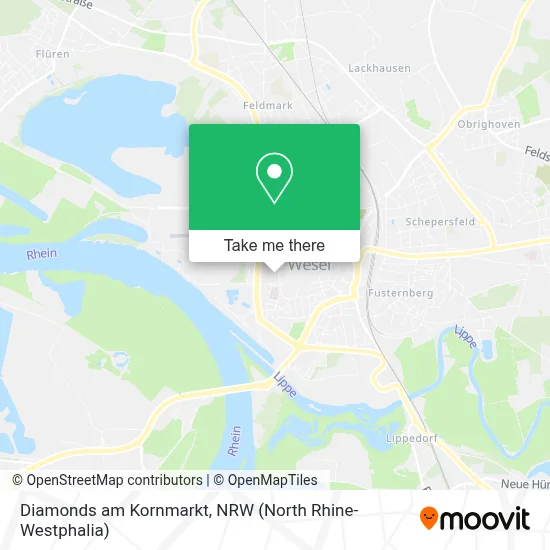 Diamonds am Kornmarkt map