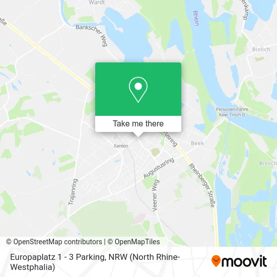 Карта Europaplatz 1 - 3 Parking