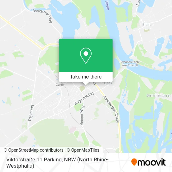 Карта Viktorstraße 11 Parking