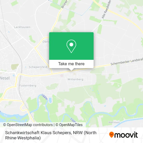 Schankwirtschaft Klaus Schepers map