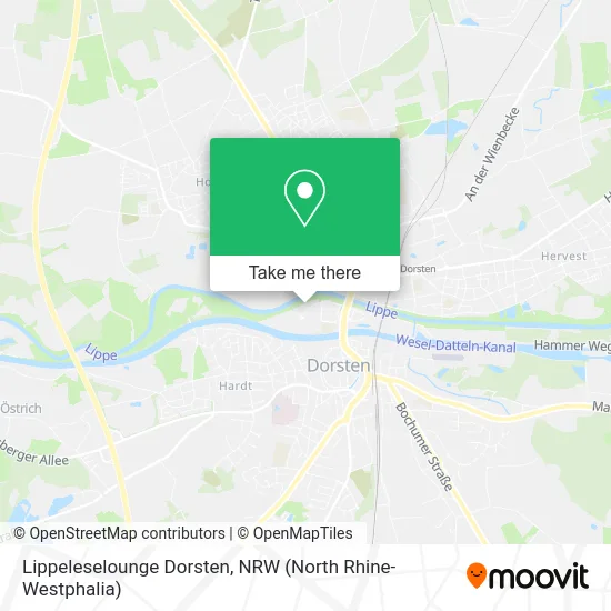 Карта Lippeleselounge Dorsten