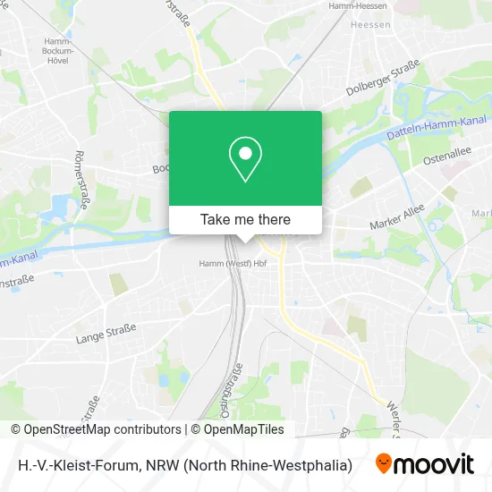 H.-V.-Kleist-Forum map