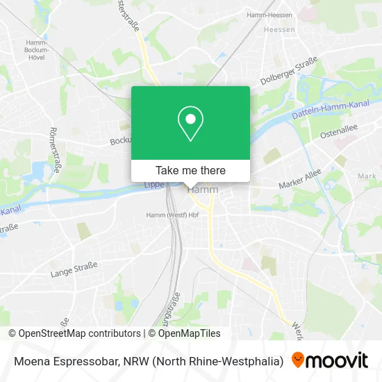 Карта Moena Espressobar