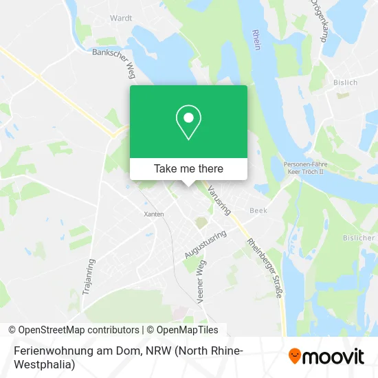 Карта Ferienwohnung am Dom