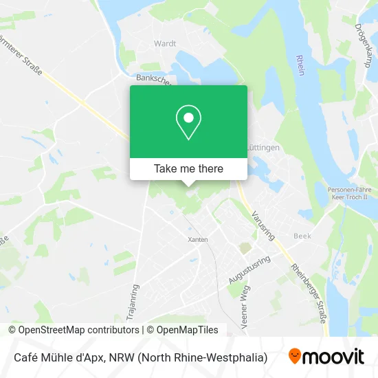 Карта Café Mühle d'Apx