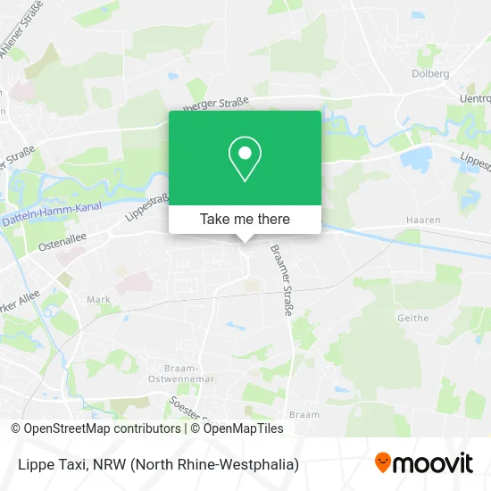 Карта Lippe Taxi