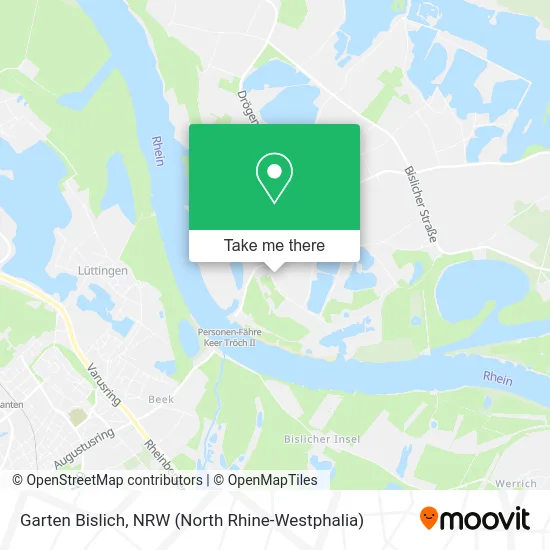 Карта Garten Bislich