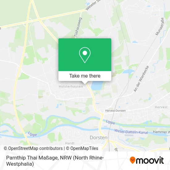 Карта Parnthip Thai Maßage