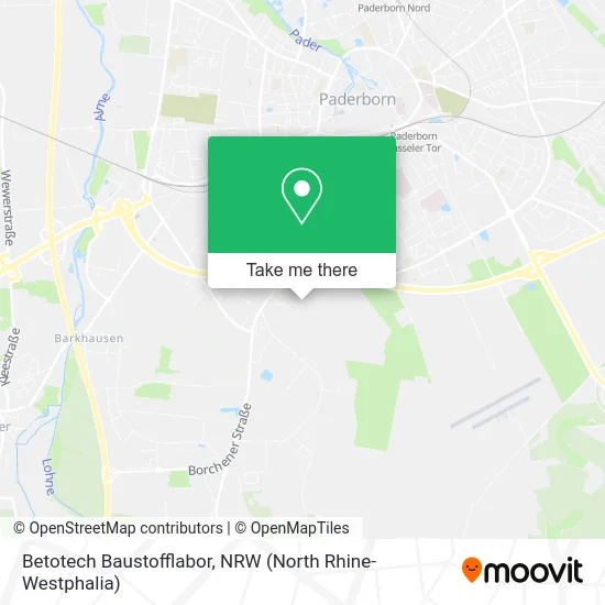 Карта Betotech Baustofflabor