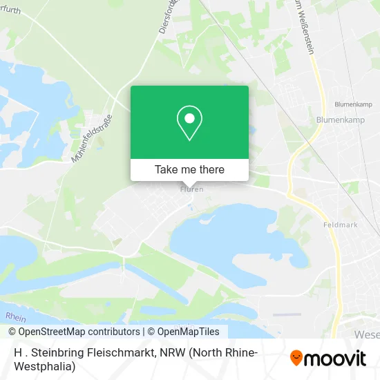 Карта H . Steinbring Fleischmarkt