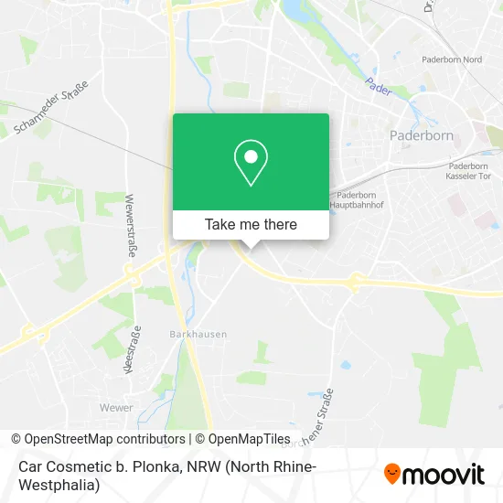 Карта Car Cosmetic b. Plonka