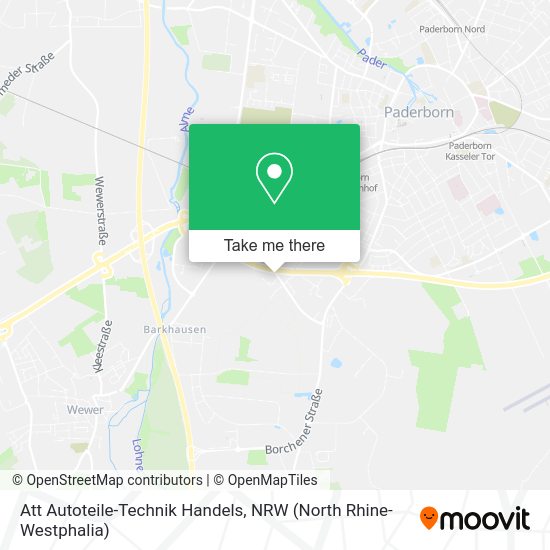 Карта Att Autoteile-Technik Handels